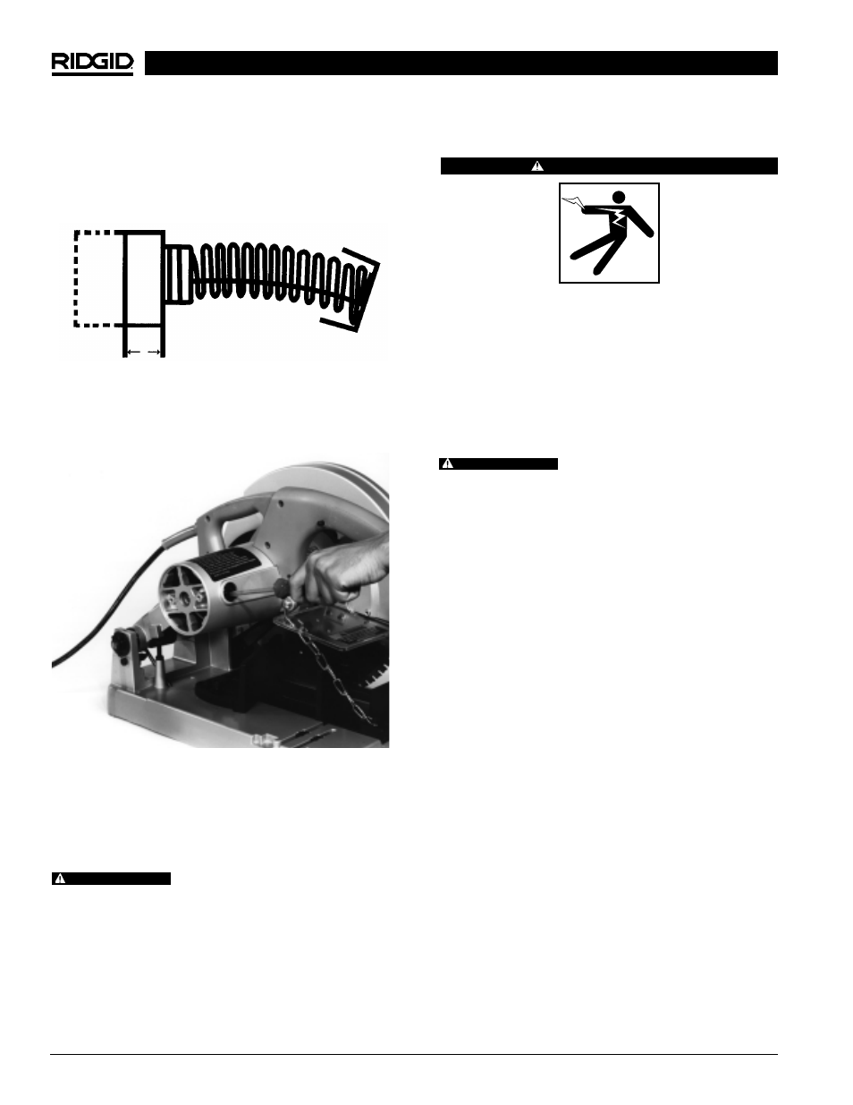 Entretien et service après-vente | RIDGID Dry Cut Saw User Manual | Page 22 / 36