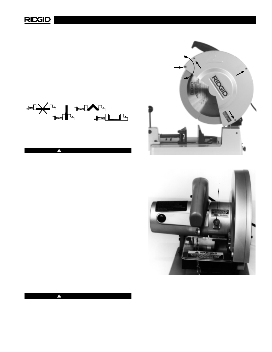 Instrucciones de mantenimiento | RIDGID Dry Cut Saw User Manual | Page 33 / 36