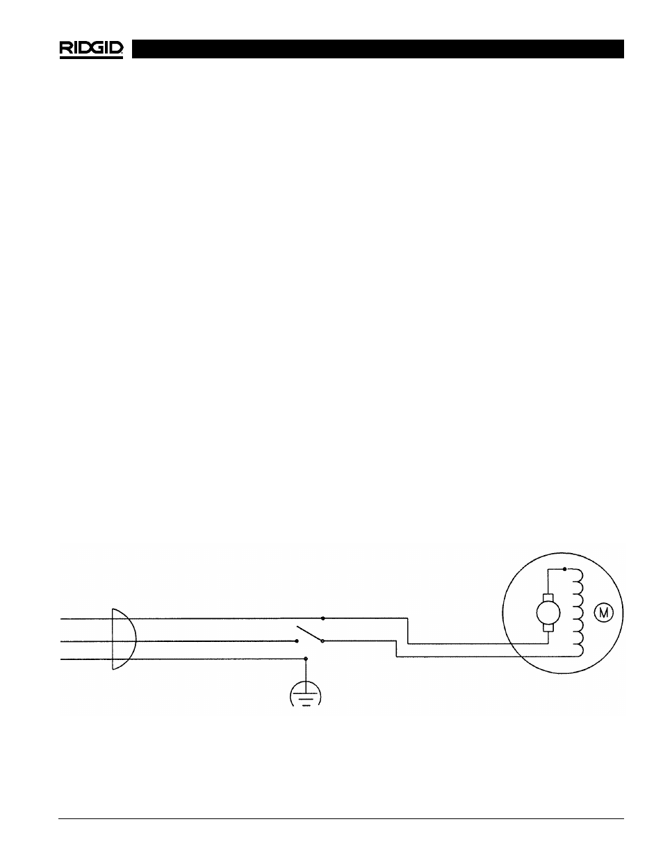 Diagrama de cableado | RIDGID Dry Cut Saw User Manual | Page 35 / 36