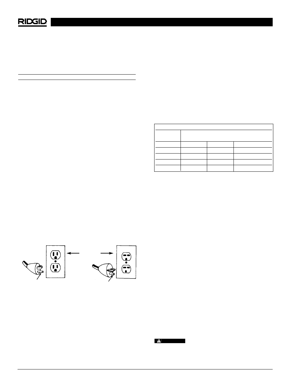 General safety information | RIDGID Dry Cut Saw User Manual | Page 4 / 36
