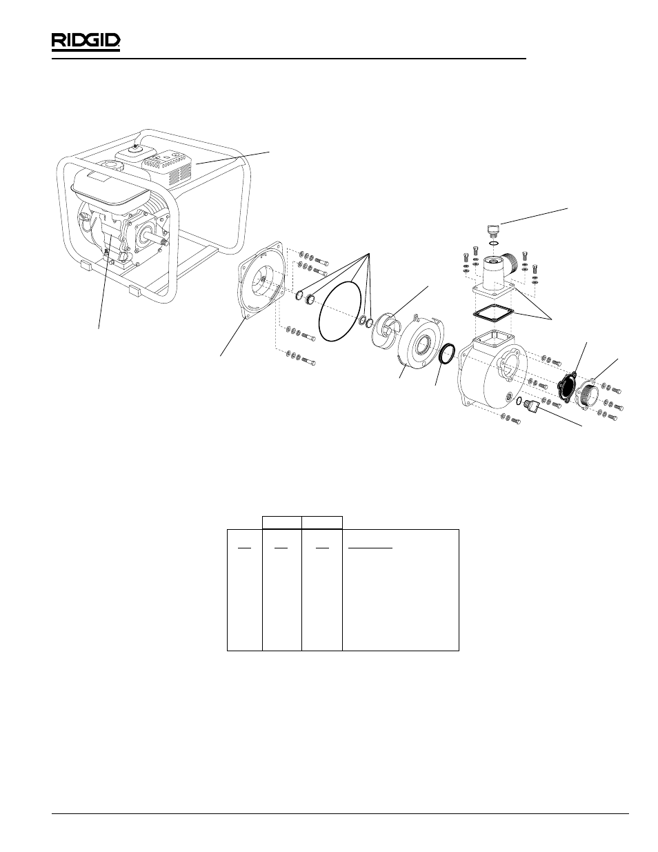 Transfer pump | RIDGID SP-500P User Manual | Page 6 / 6