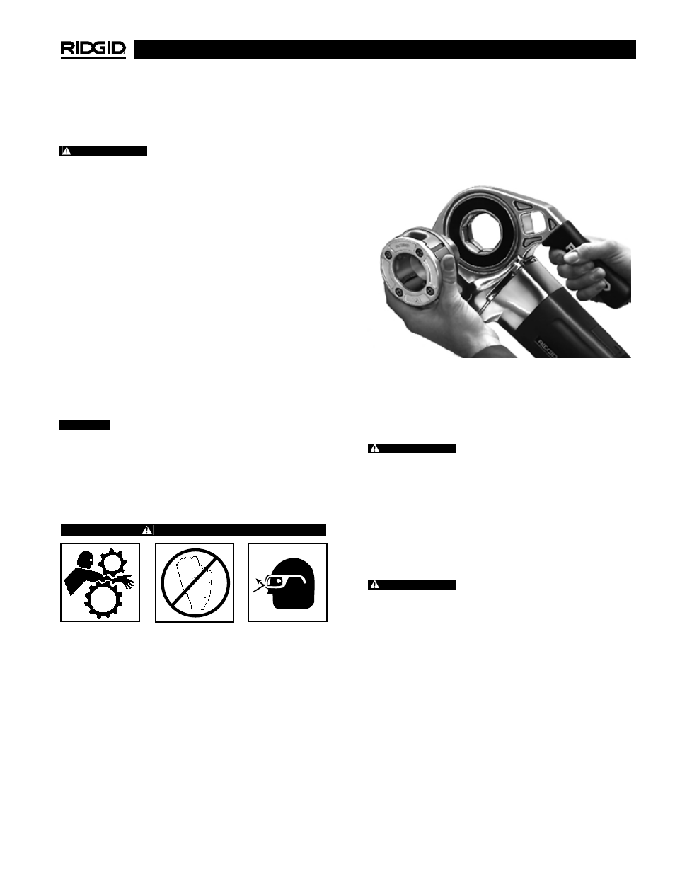 RIDGID 600 User Manual | Page 29 / 35