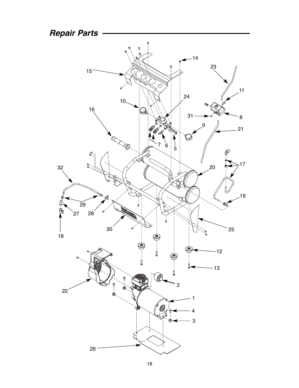 Repair parts | RIDGID OF45175A User Manual | Page 18 / 72