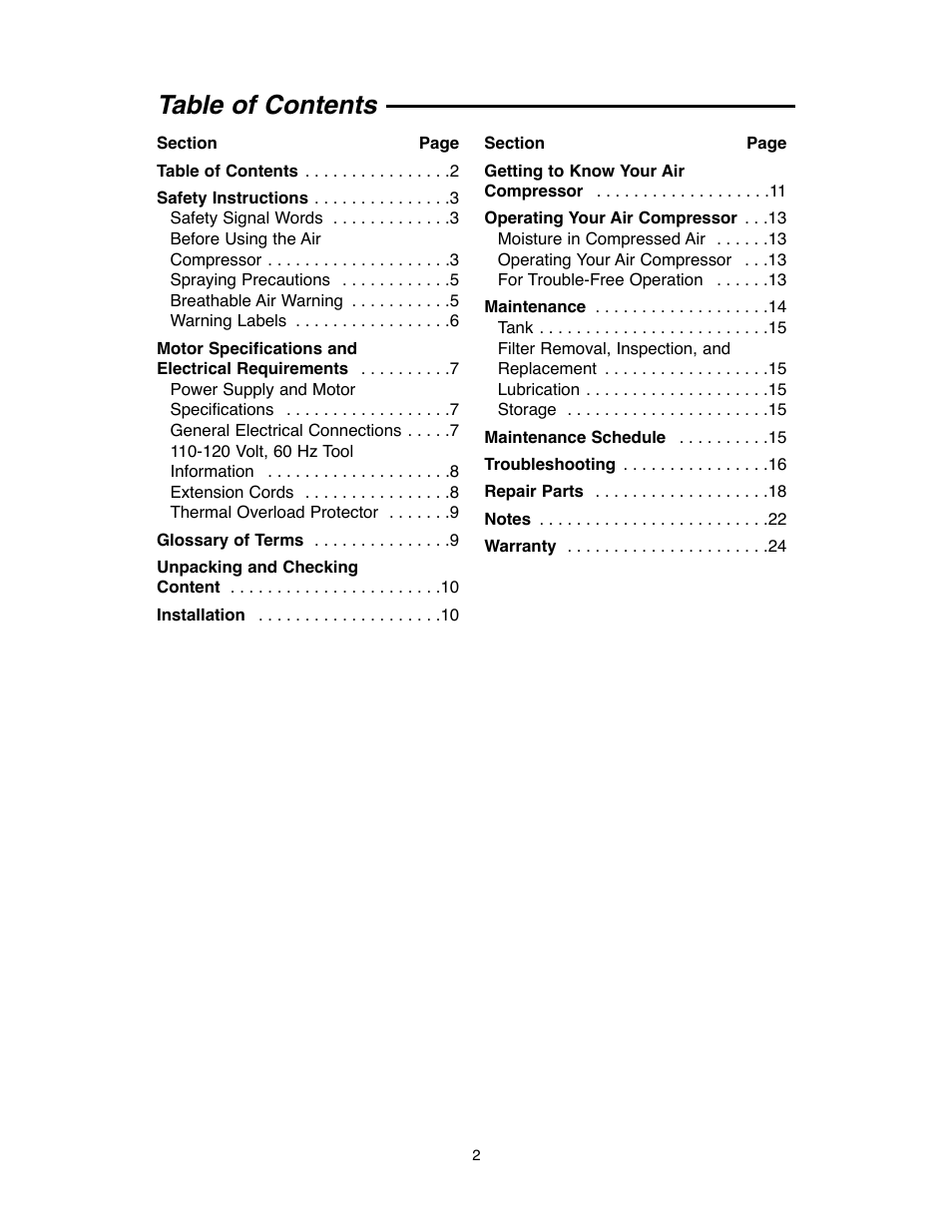 RIDGID OF45175A User Manual | Page 2 / 72