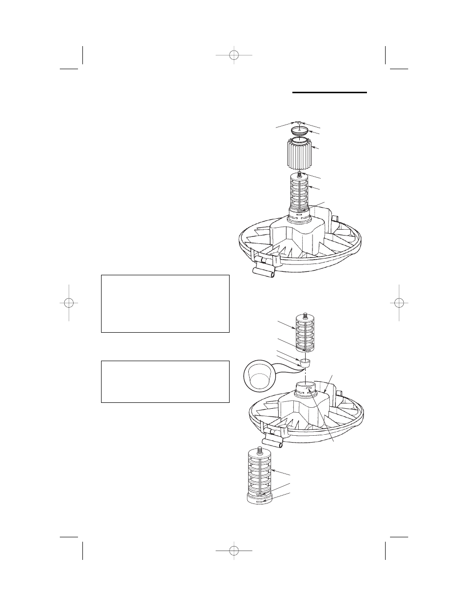 Ensamblaje de un filtro de reemplazo | RIDGID WD1665 User Manual | Page 24 / 36