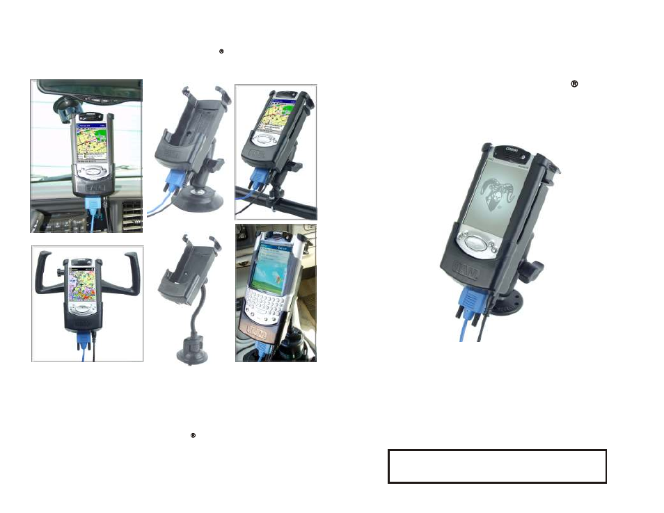 RAM Mounting Systems 5500 User Manual | 2 pages