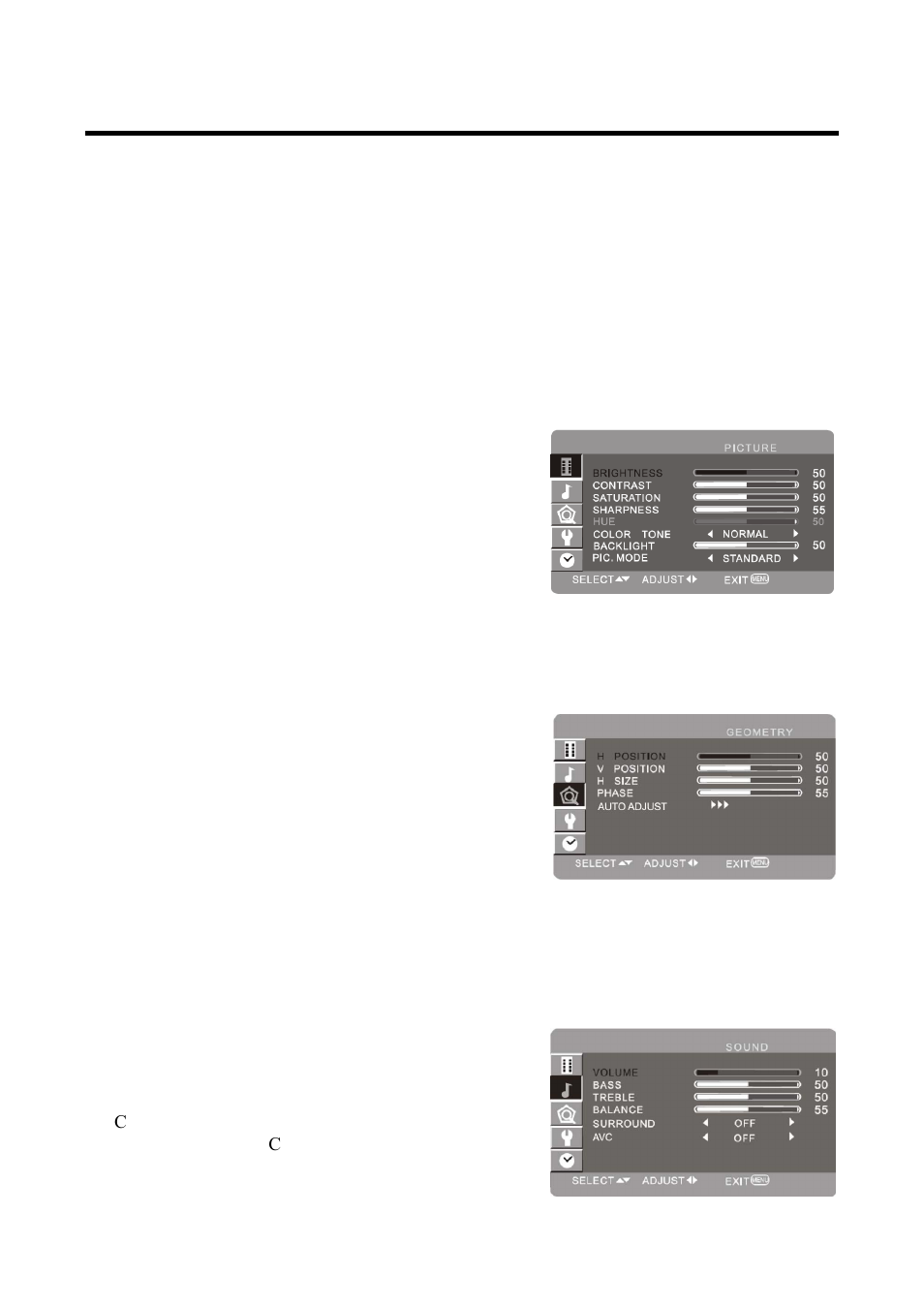 Osd operations | Hyundai H-LCD1502 User Manual | Page 11 / 30