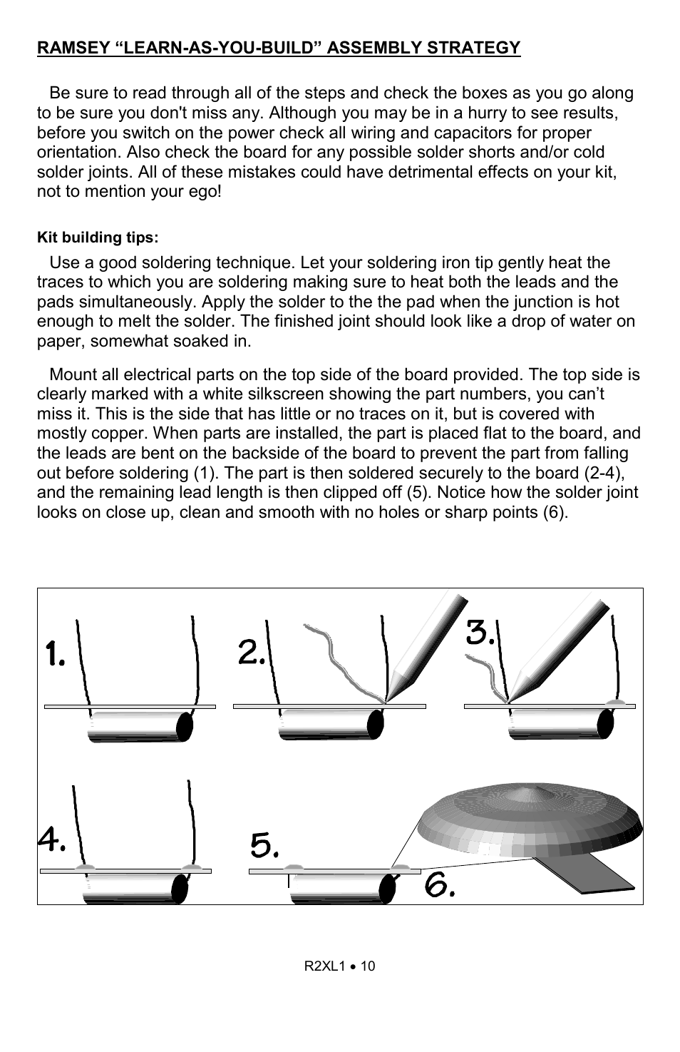 Ramsey Electronics RCA to XLR Converter R2XL1 User Manual | Page 10 / 20