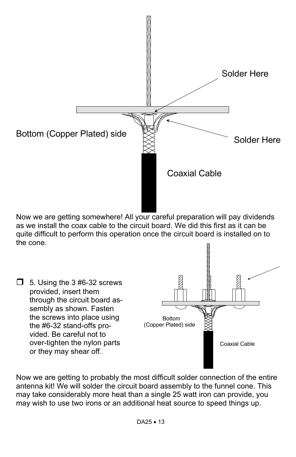 Ramsey Electronics DA25 User Manual | Page 13 / 20