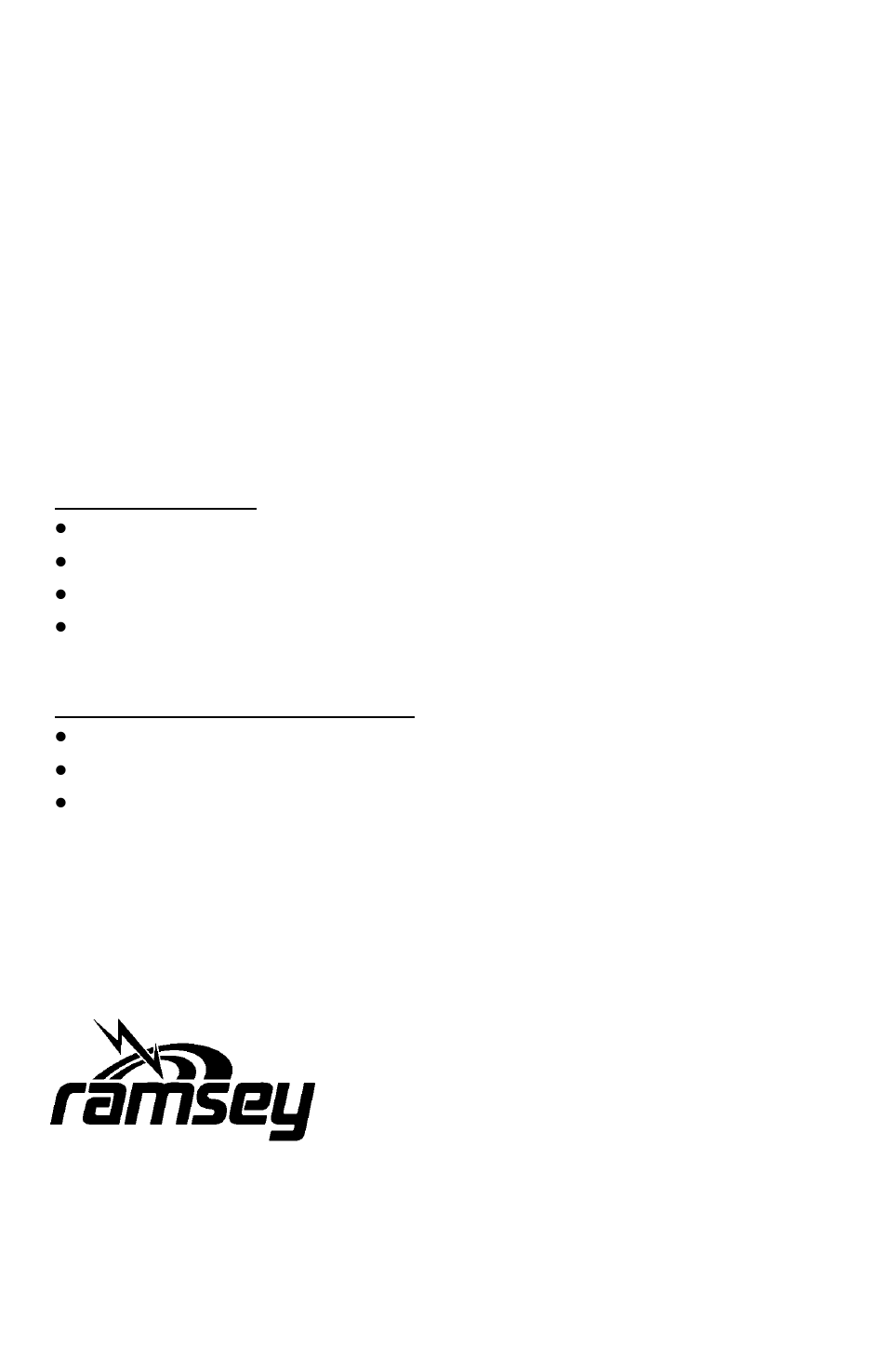 Ramsey Electronics MR6 User Manual | Page 16 / 16