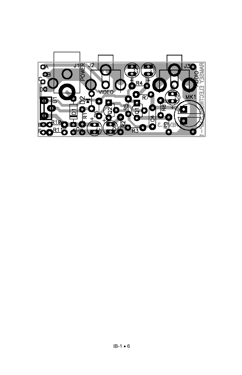 Ramsey Electronics Interface Board Kit IB1 User Manual | Page 6 / 12