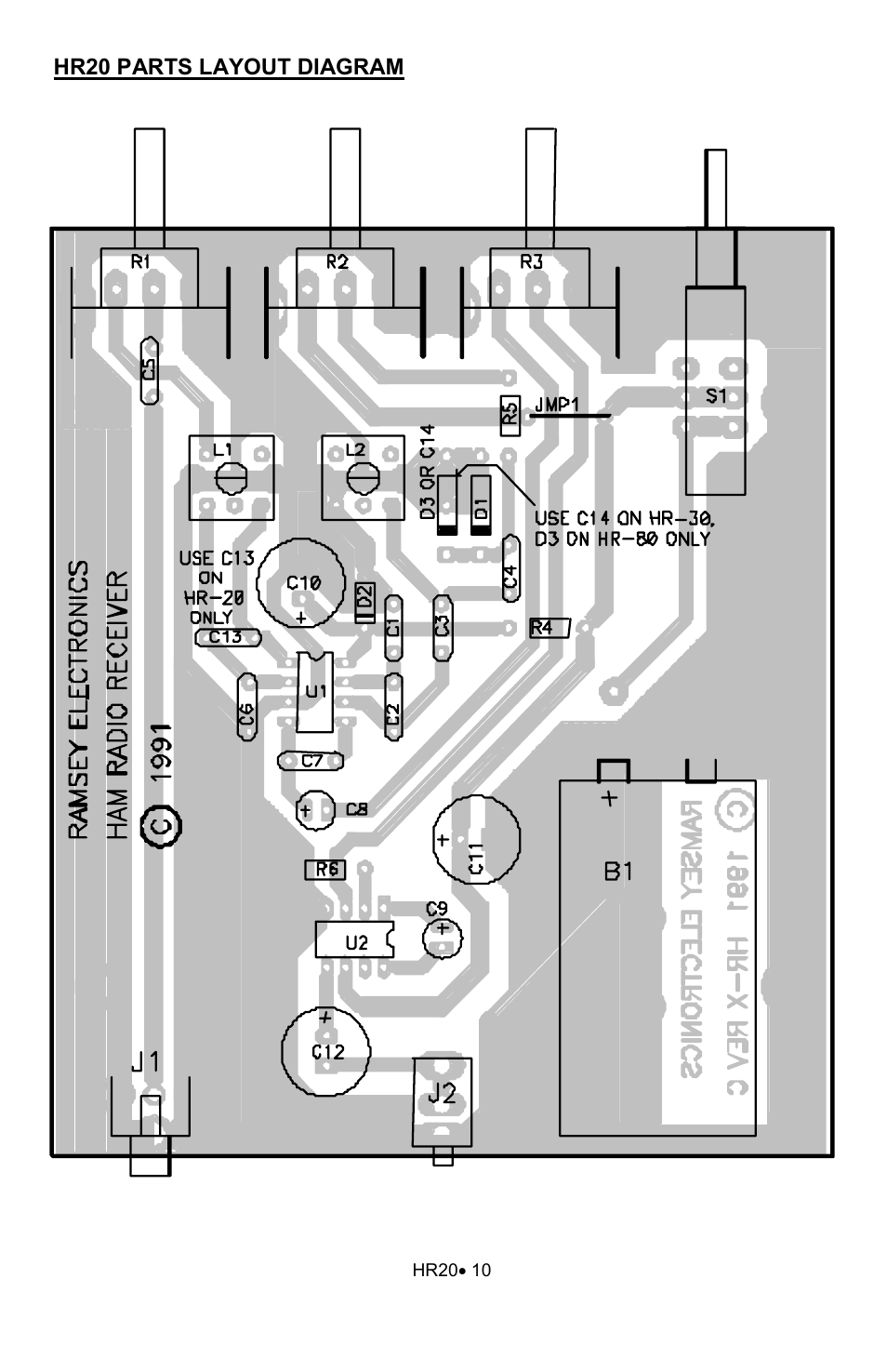 Ramsey Electronics HR20 User Manual | Page 10 / 28