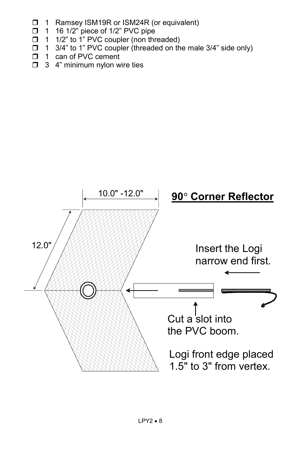 Ramsey Electronics LPY2 User Manual | Page 8 / 12