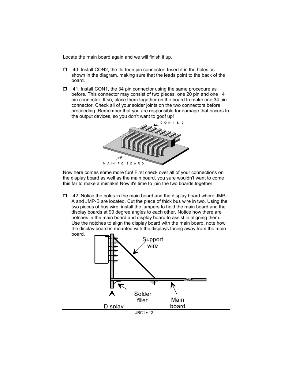 Ramsey Electronics URC1 User Manual | Page 12 / 31