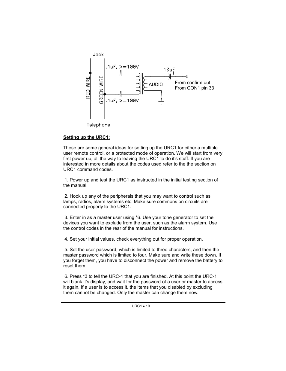 Ramsey Electronics URC1 User Manual | Page 19 / 31