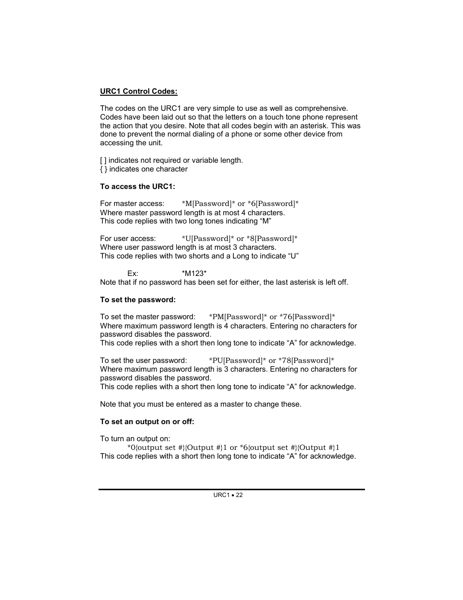 Ramsey Electronics URC1 User Manual | Page 22 / 31