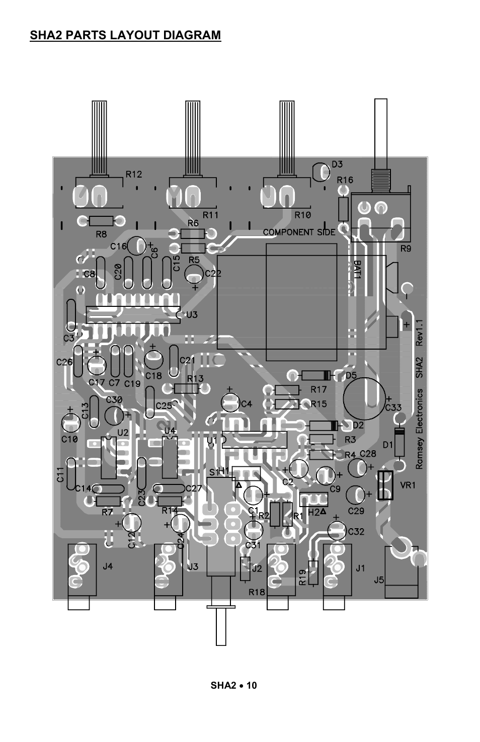 Ramsey Electronics SHA2 User Manual | Page 10 / 24