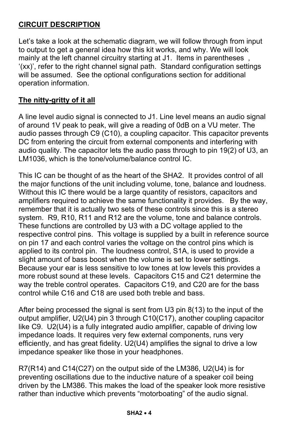 Ramsey Electronics SHA2 User Manual | Page 4 / 24
