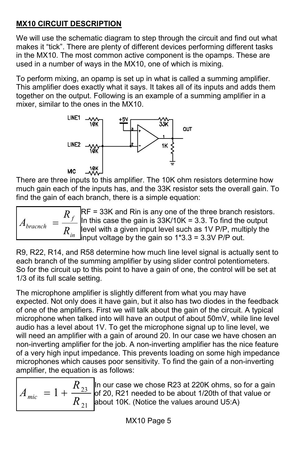 1r r a | Ramsey Electronics MX10 User Manual | Page 5 / 32