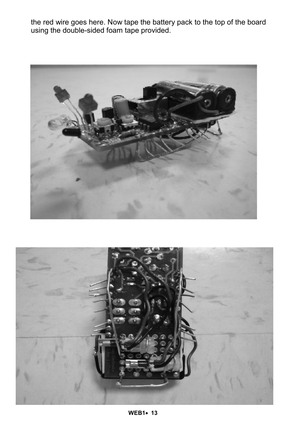 Ramsey Electronics Walking Electronic Bug WEB1 User Manual | Page 13 / 20