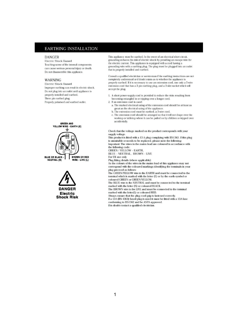 RUSSELL HOBBS RHM2018 User Manual | Page 18 / 19