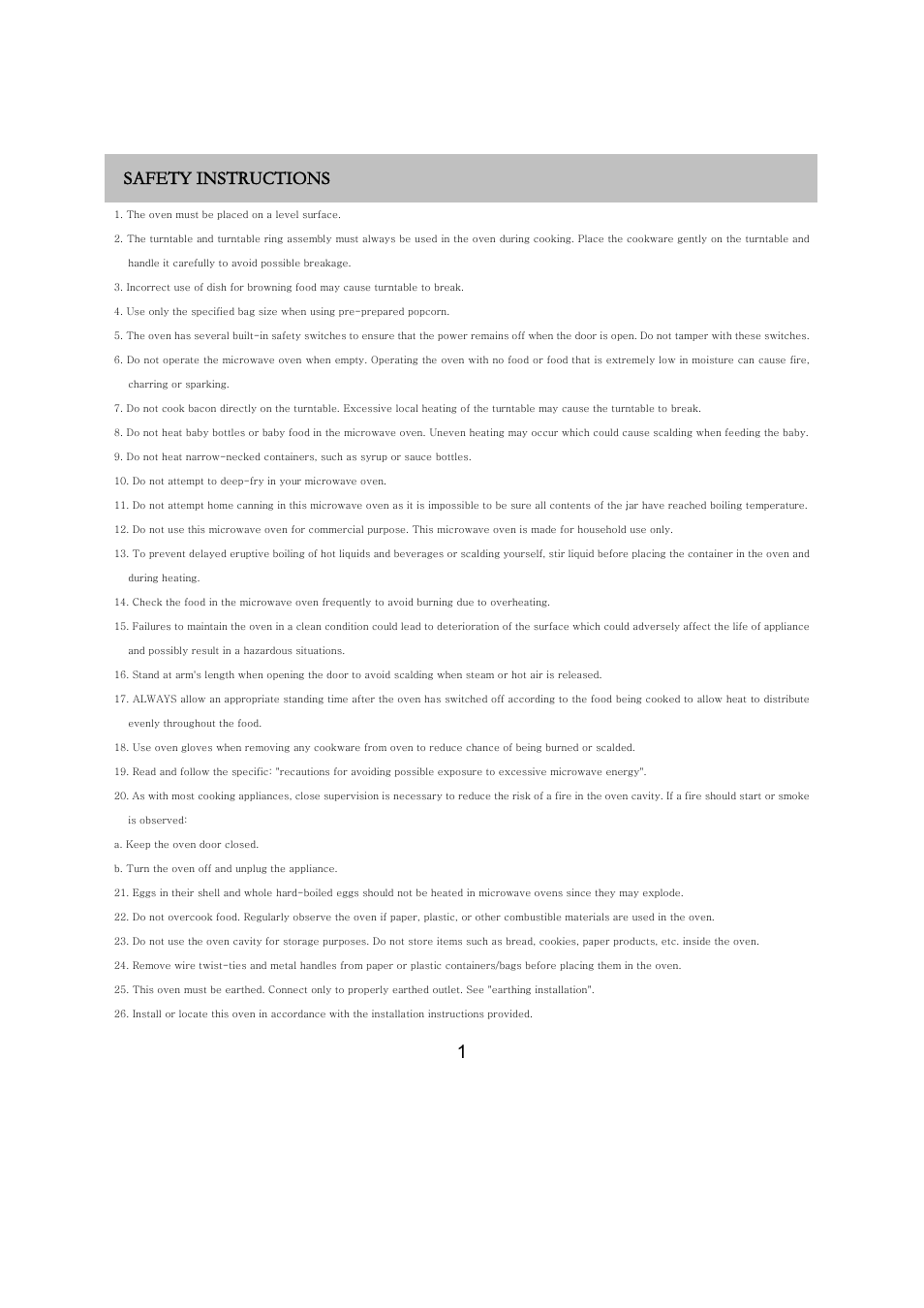 Safety instructions | RUSSELL HOBBS RHM2018 User Manual | Page 3 / 19