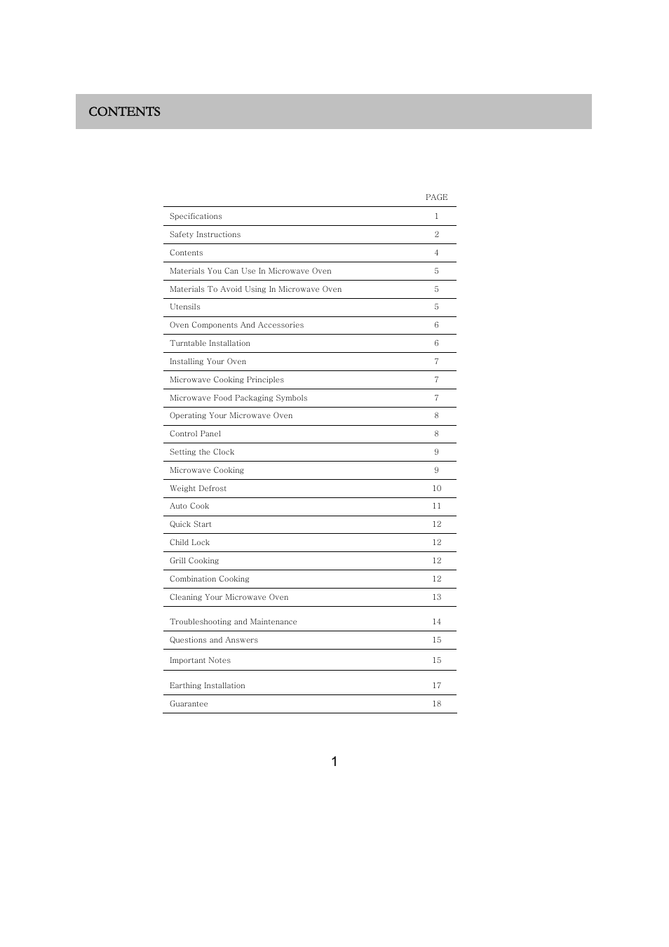 RUSSELL HOBBS RHM2018 User Manual | Page 5 / 19