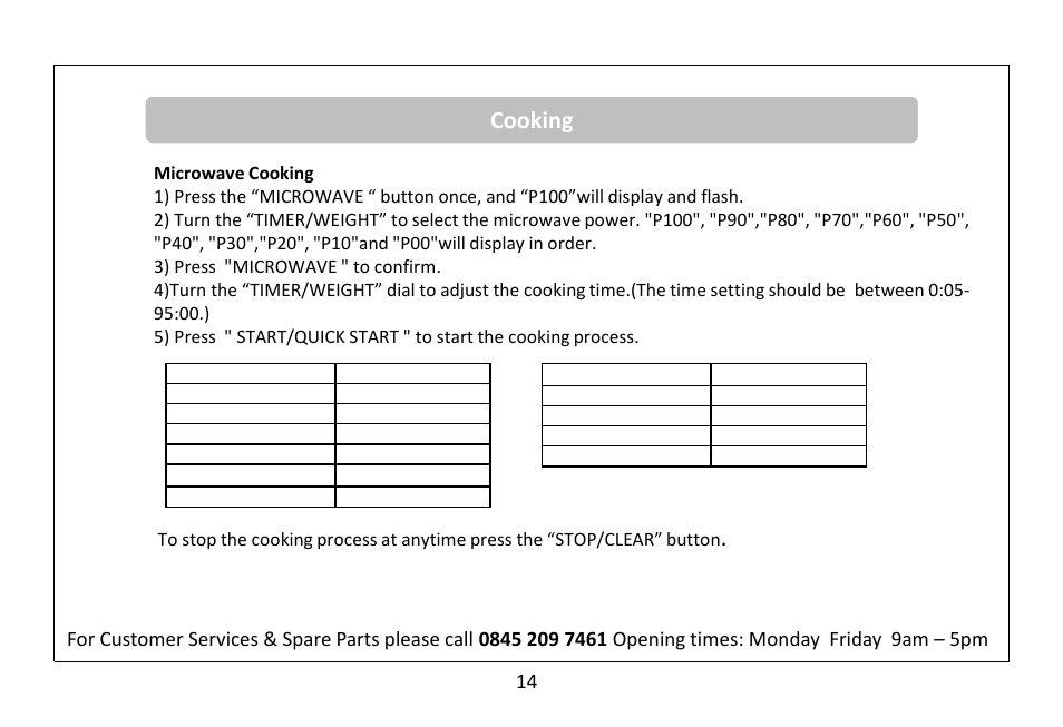 Cooking | RUSSELL HOBBS RHM3002 User Manual | Page 15 / 36