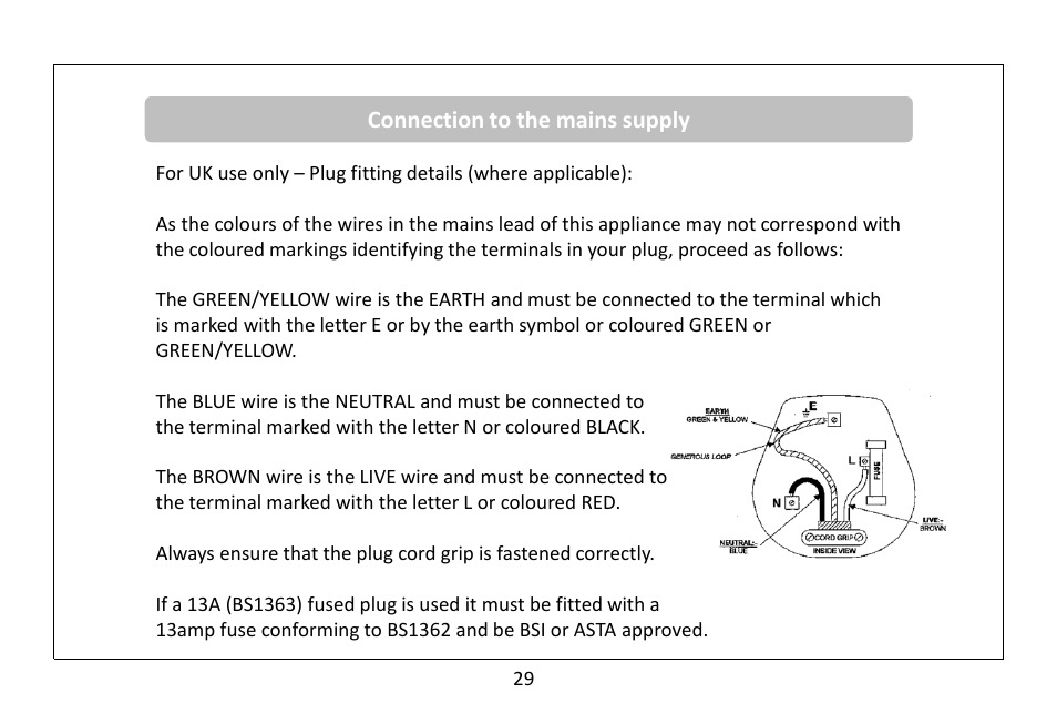 RUSSELL HOBBS RHM3002 User Manual | Page 30 / 36