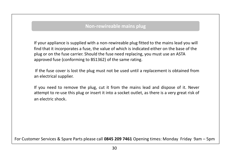 RUSSELL HOBBS RHM3002 User Manual | Page 31 / 36