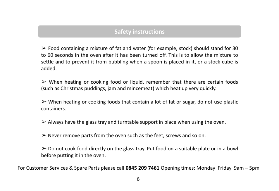 RUSSELL HOBBS RHM3002 User Manual | Page 7 / 36