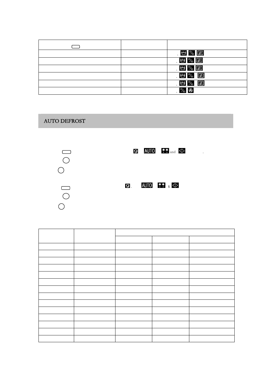 Auto defrost | RUSSELL HOBBS RHM2017 User Manual | Page 12 / 20