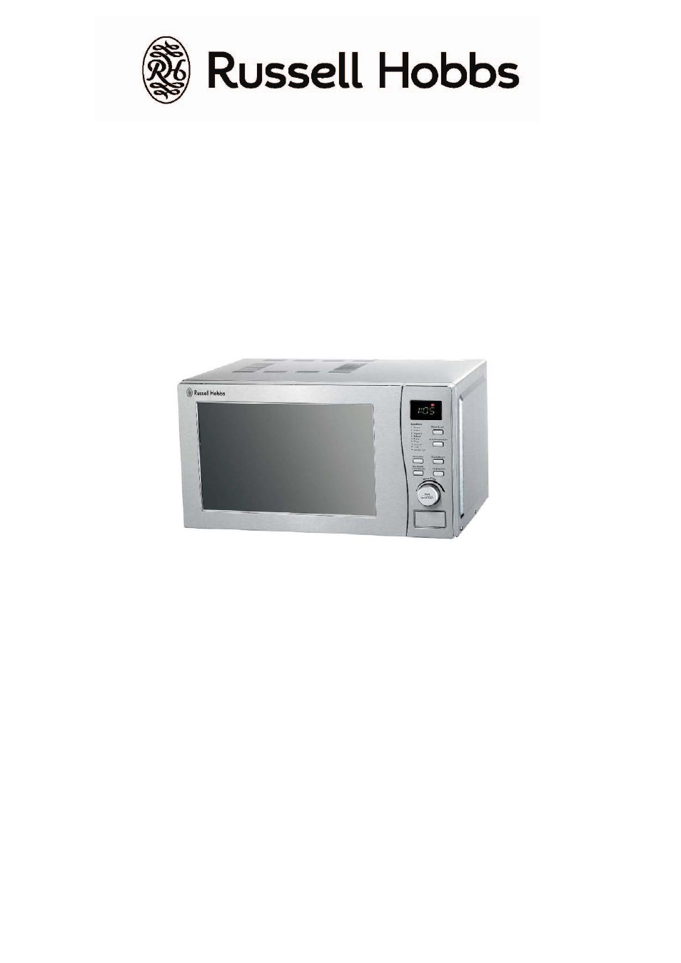 RUSSELL HOBBS 20 Litre Stainless Steel Combination Microwave RHM2011 User Manual | 16 pages