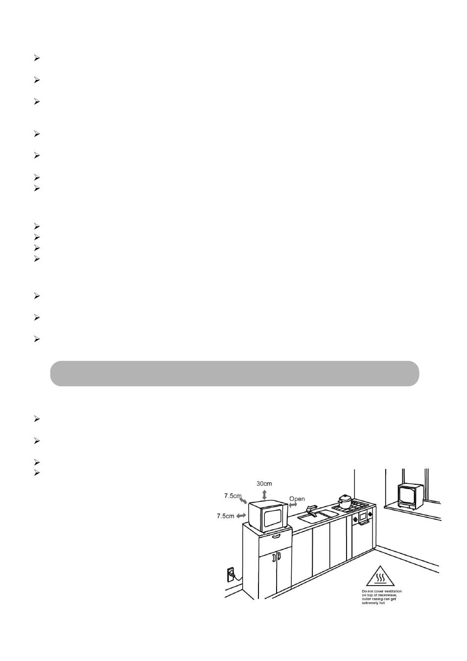 Microwave oven installation | RUSSELL HOBBS RHM2016 User Manual | Page 5 / 14