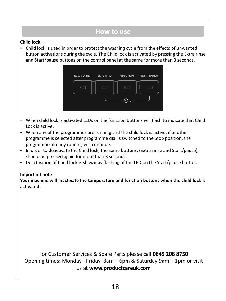 How to use | RUSSELL HOBBS Russel Hobbs Spin Speed Washing Machine RHWM61200B User Manual | Page 19 / 32