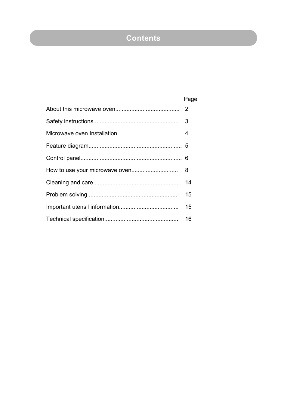 RUSSELL HOBBS RHM1710 User Manual | Page 2 / 18
