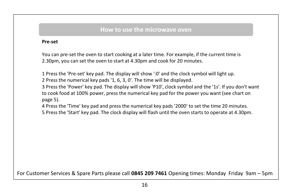 RUSSELL HOBBS 20 Litre microwave oven RHM2041S User Manual | Page 18 / 36