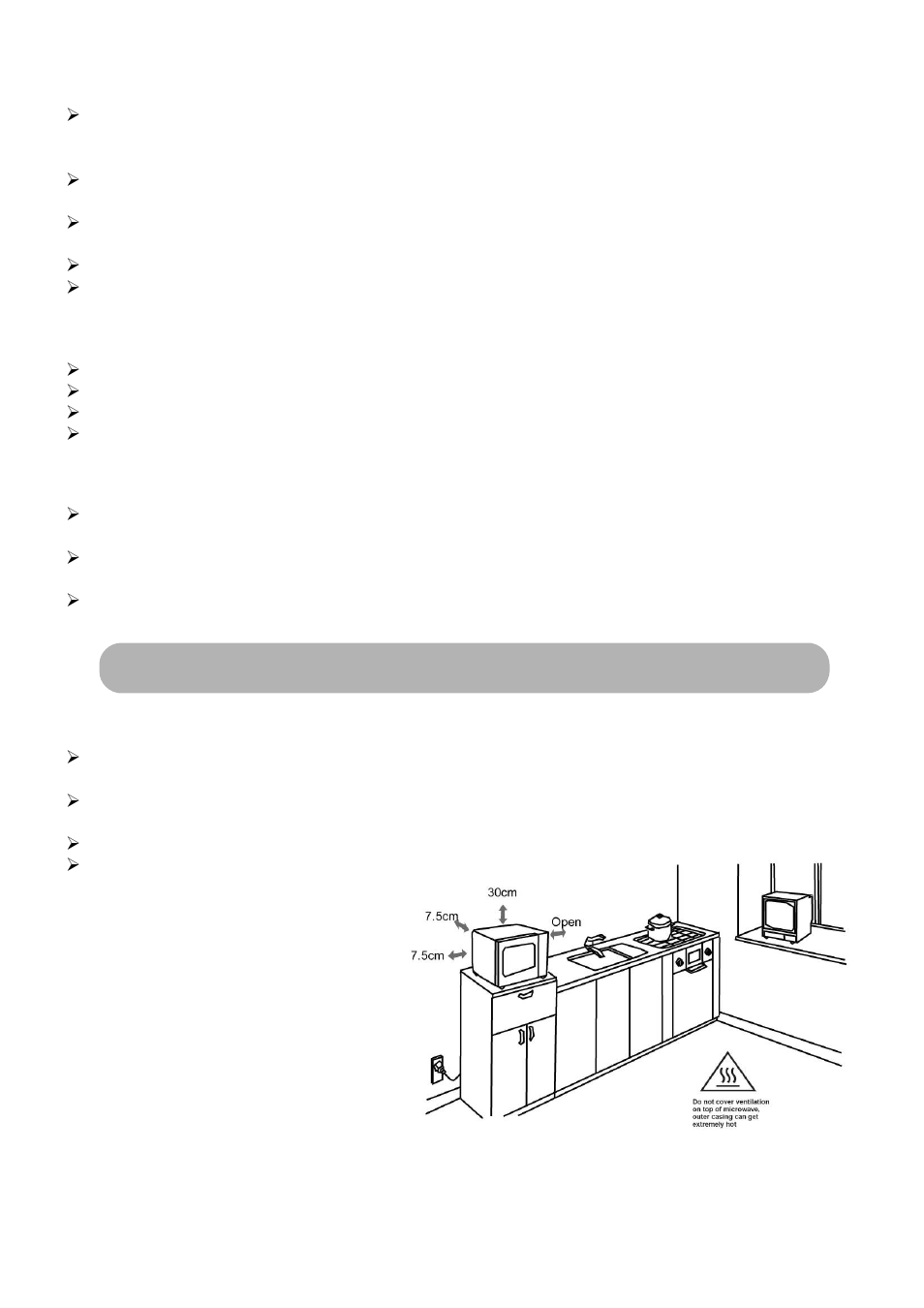 Microwave oven installation | RUSSELL HOBBS RHM2015 User Manual | Page 5 / 14