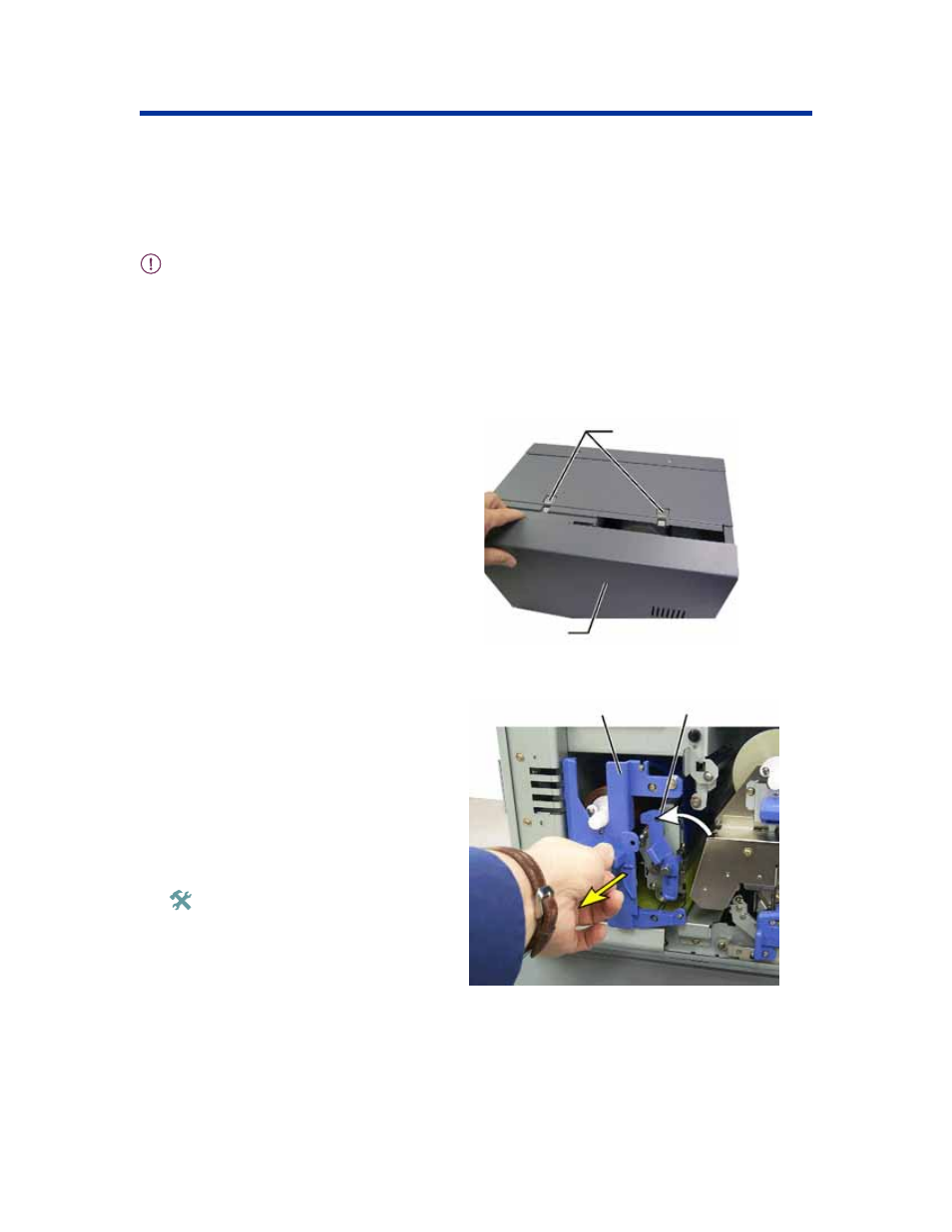 Changement du ruban d'impression | Rimage EverestTM Printer User Manual | Page 143 / 234
