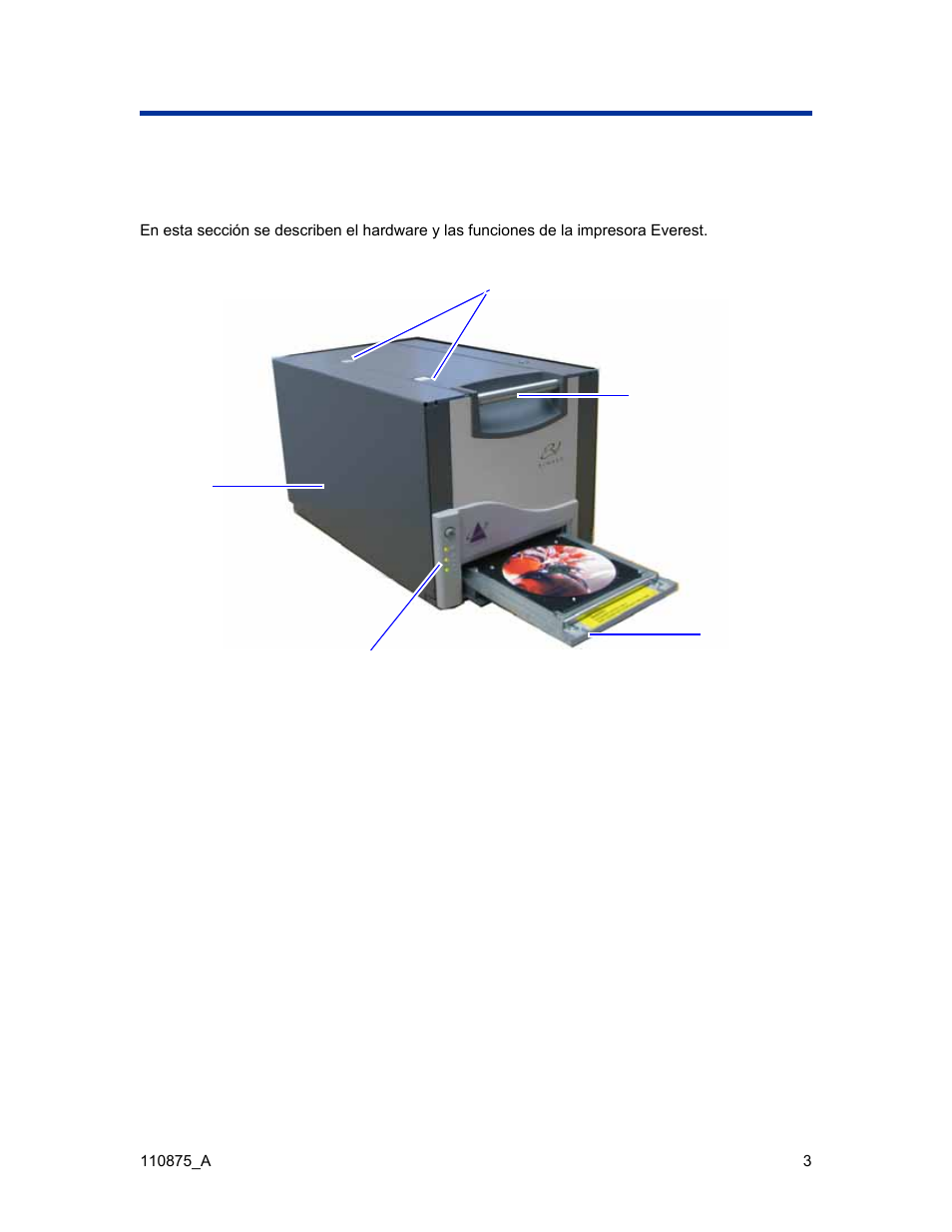 Vista delantera | Rimage Everest III User Manual | Page 132 / 246