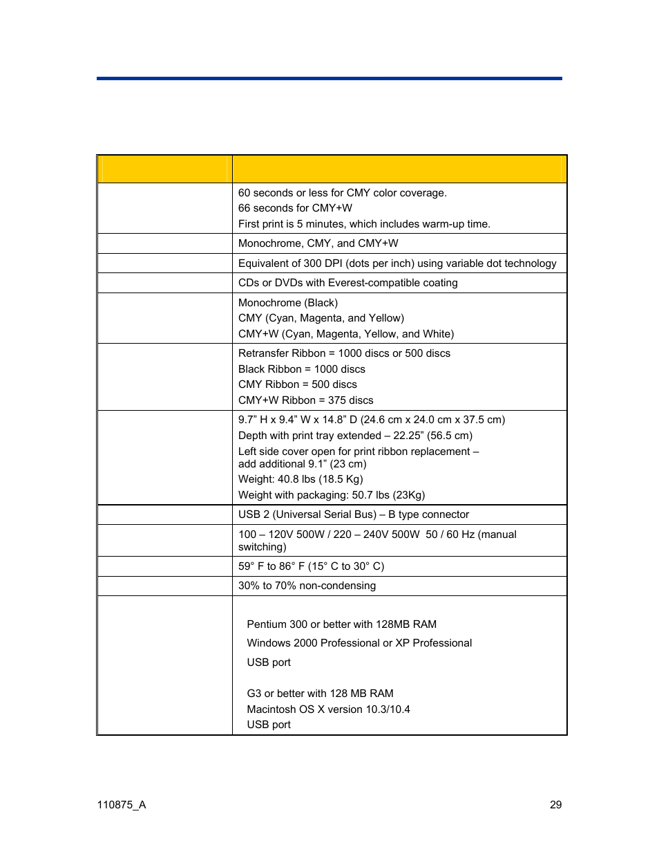 Learn more, Everest printer specifications | Rimage Everest III User Manual | Page 35 / 246