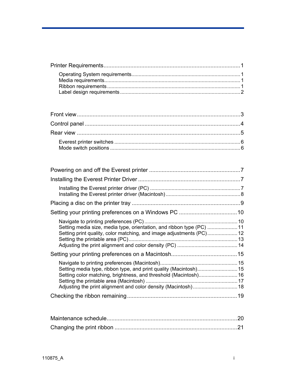 Rimage Everest III User Manual | Page 5 / 246