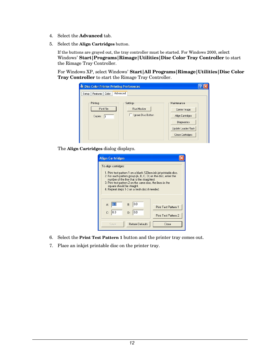 Rimage 110716-000 User Manual | Page 12 / 29