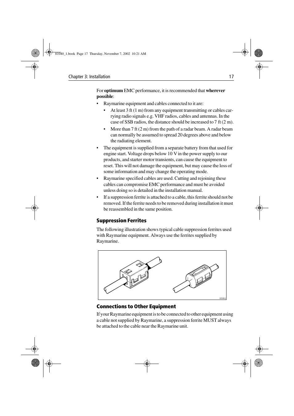 Raymarine ST60 Tridata User Manual | Page 29 / 58