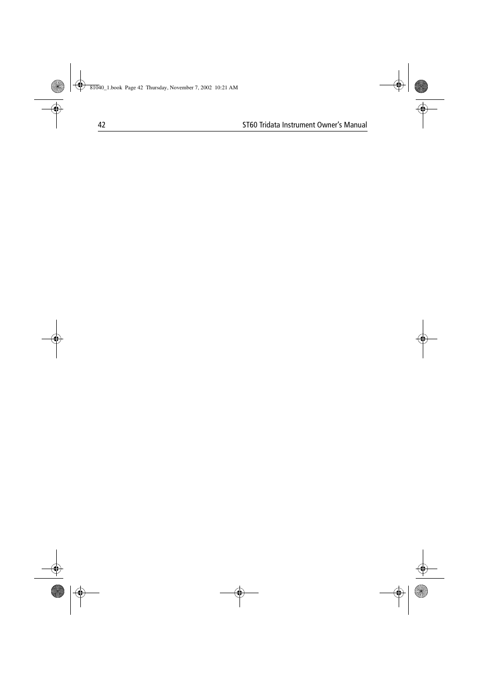 Raymarine ST60 Tridata User Manual | Page 54 / 58