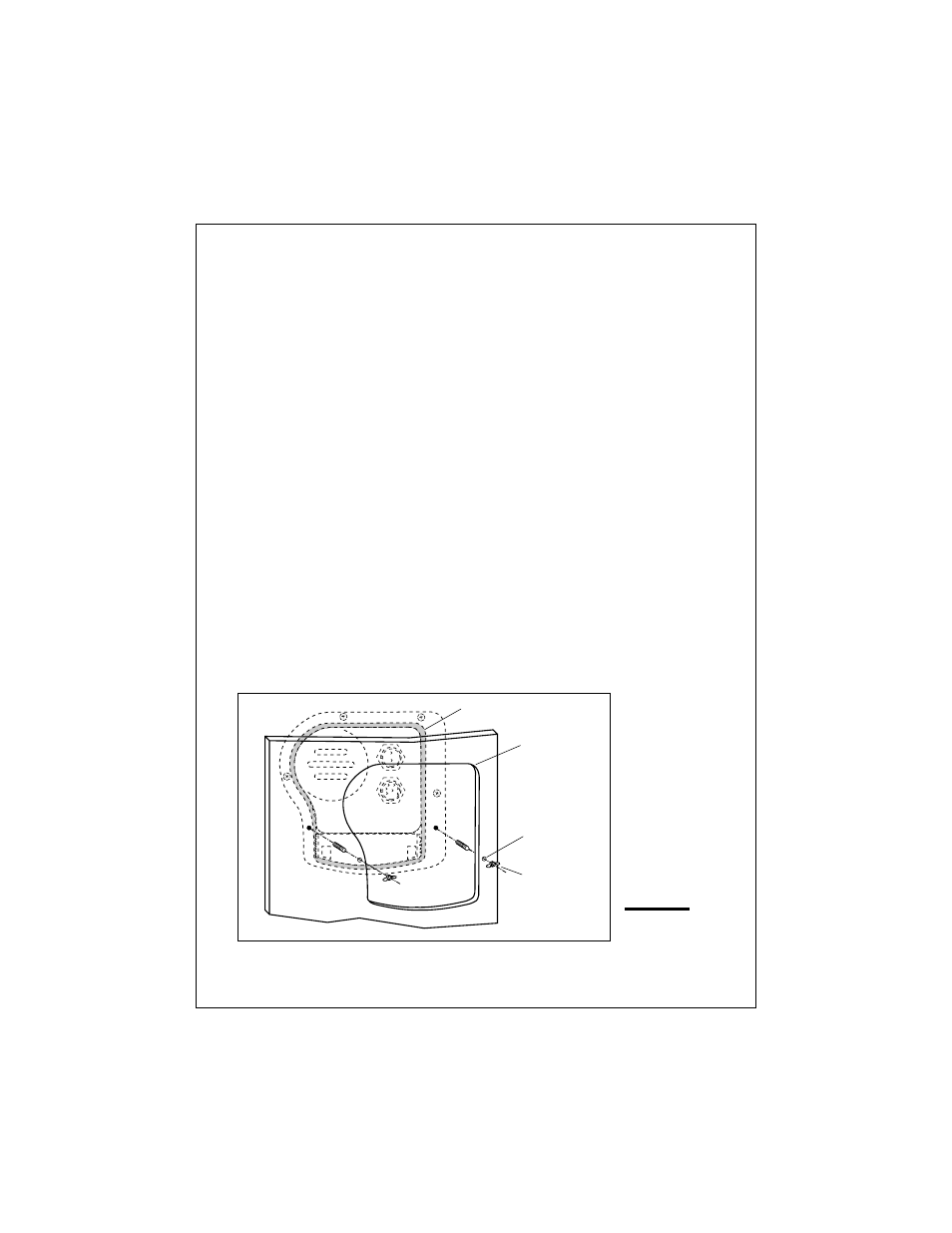 Dismounting the display unit, Mounting the display unit – flush mount | Raymarine L365 User Manual | Page 21 / 83