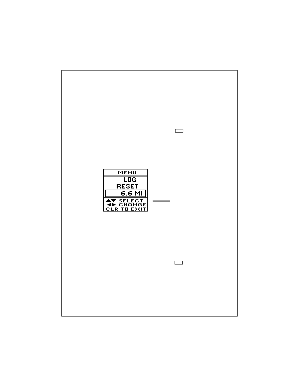 Resetting the log | Raymarine L365 User Manual | Page 59 / 83
