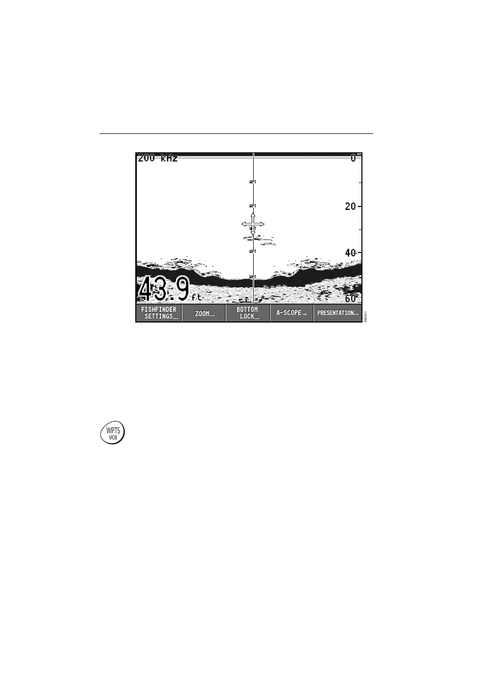 Man overboard (mob) | Raymarine A65 User Manual | Page 46 / 100