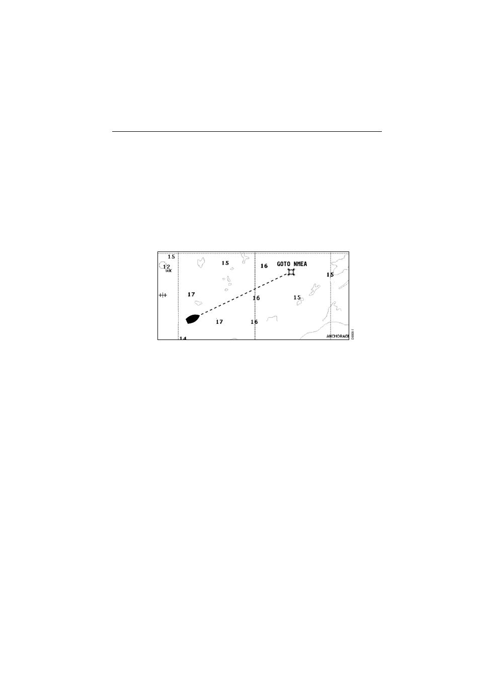 4 viewing waypoint information, Using the cursor | Raymarine A65 User Manual | Page 51 / 100