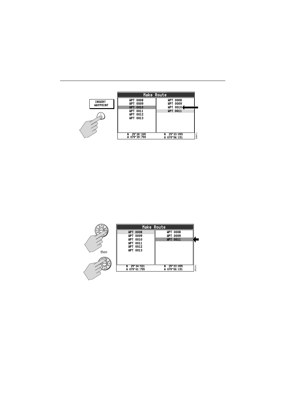 To remove a waypoint | Raymarine A65 User Manual | Page 82 / 100